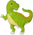 Воздушный шар (13/33 см) мини фигура, веселый динозаврик, 1 шт