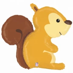 Воздушный г шар (36/91 см) фигура, лесная белка, 1 шт