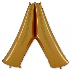Воздушный буква л 40 gold