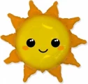 Воздушный и шар (31/79 см) фигура, солнце, 1 шт