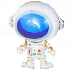 Воздушный шар (14/36 см) мини фигура, космонавт, 1 шт