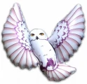 Воздушный шар (38/98 см) фигура, сова,