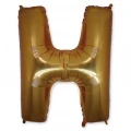 Воздушный буква н 40 gold