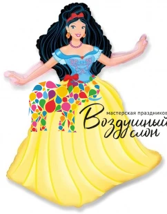 Воздушный шар (39/99 см) фигура, белоснежка