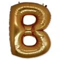 Воздушный буква в 40 gold