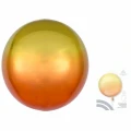 Воздушный 16 сфера 3d омбре жёлтый и оранжевый в упаковке / ombré orbz yellow & orange